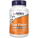 NOW Foods Supplementen, True FocusTM met Aminozuren, Ginkgo, DMAE + CoQ10 en Grape Seed Extract , 90 Veg Capsules