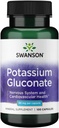 Swanson Kalium (Gluconaat) 99 Milligrammen 100 Capsules