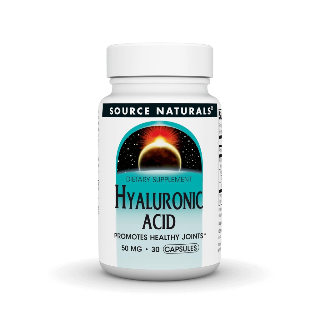 Bron Naturals Hyaluronzuur, bevordert gezonde gewrichten*, 50mg - 60 Capsules