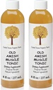Caleb Treeze Old Amish Muscle Tonic 8 oz, Leg Cramps Relief, Foot Cramps Relief, Restless Legs, Muscle Cramps & Spam Relief - Pack van 2