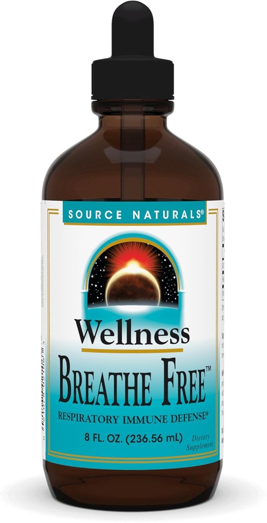 Bron Natuurlijken Wellness Adem Vrije Respiratory Immune Defense* - 8 Fluid oz