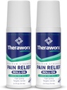 Theraworx Maximale sterkte pijnverlichting Roll-On met Lidocaine, Fast-Active - 2,5 Oz - 2 Tellen