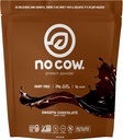 Geen koe Vegan eiwit poeder, chocolade, 20g plantaardige eiwit, recycleerbare zak, zuivelvrij, sojavrij, geen suiker toegevoegd, Keto vriendelijk, glutenvrij, natuurlijk zoet, niet GGO, Kosher, 1,74 pond