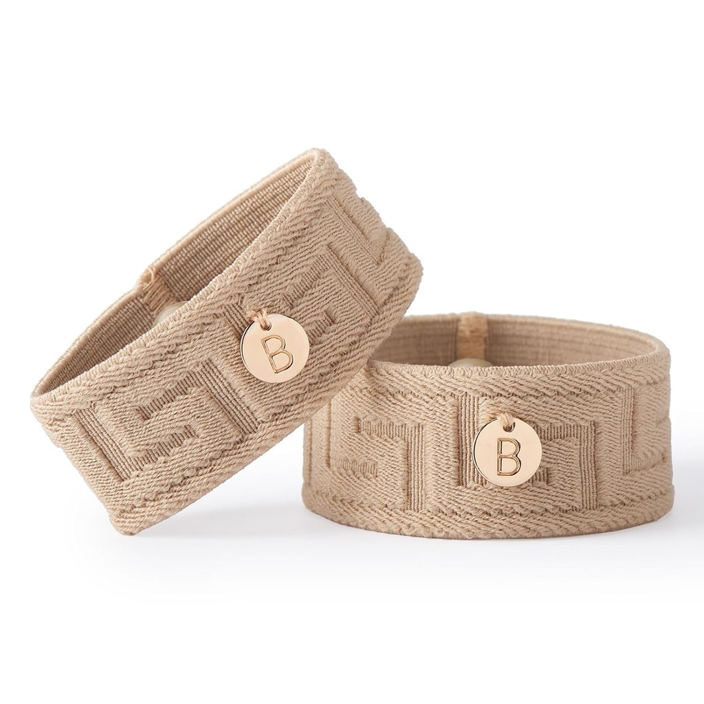 Blisslets Acupressure Relief Band - Ana Duo (Medium) - Motion Sickness Bands and Nausea Relief for Pregnant Women | Travel, Pregnancy, Cruise