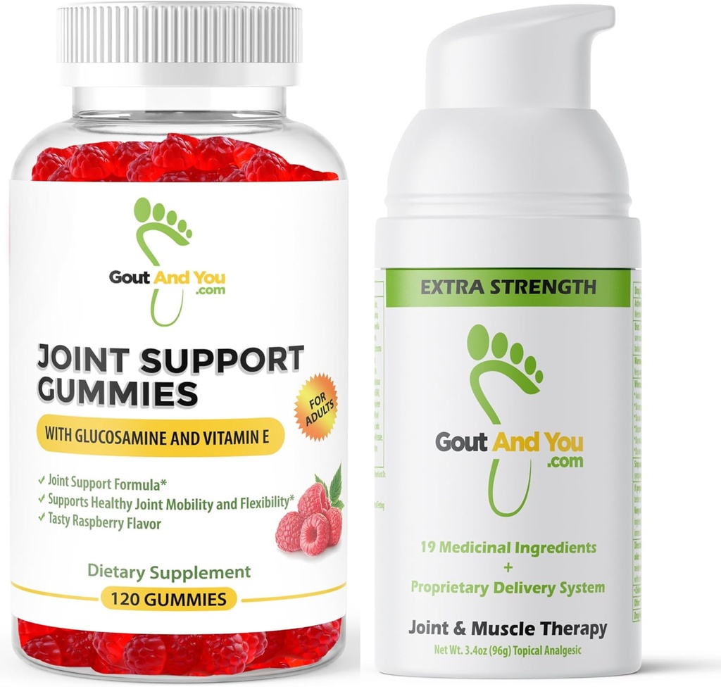 Gezamenlijke ondersteuning Gummies en extra sterkte Joint Discomfort Topische Relief Cream