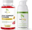 Gezamenlijke ondersteuning Gummies en extra sterkte Joint Discomfort Topische Relief Cream