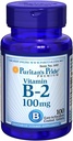 Puritanen Pride Vitamine B-2 100 Mg Tabletten, 100 Tellen