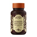 Kruiden Etc. Stress ReLeaf - Kruidensupplement voor ondersteuning Ontspanning - Stress Support Supplement - Glutenvrij - 60 Softgels (60 Servings)