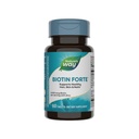 Nature's Way Biotin Forte, ondersteunt gezond haar en huid*, energie en zenuwfunctie*, 60 tabletten