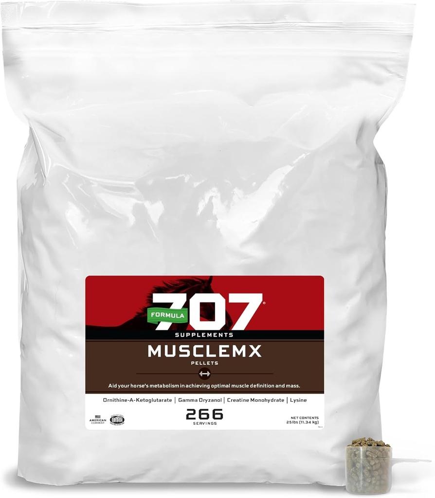Formule 707 MuscleMx Equine Supplement, 25lb Refill Bag 