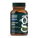 Gaia kruiden Valeriaan wortel - natuurlijke slaap ondersteuning voor een natuurlijke rust om te helpen ontspannen om voor te bereiden op slaap - met biologische Valeriaan wortel extract - 60 Vegan vloeibare Phyto-capsules (30-dagen levering)