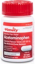 TIME-CAP LABS, INC. Tijdig Acetaminofen 650 Mg Uitgebreide Release - Koortsreducer, Artritis Pijn Reliever, Joint Pain Relief Pillen - 100 Caplets