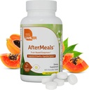 Zahler Aftermeals, Natuurlijke Antacida Kauwgom, Papaya Enzyme Kauwtabletten, Digestieve Hulp Supplement, Gecertificeerd Kosher, 100 Kauwtabletten