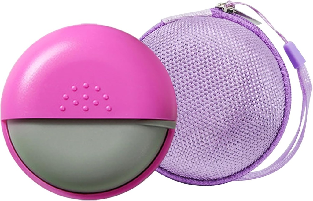 INVODA Reispil Organisator Leuke ronde pil Box voor Purse Compact Medicine Container voor pillen, visolie, vitamines en supplementen