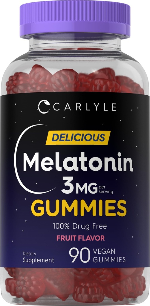 Carlyle Melatonine Gummies 3mg 