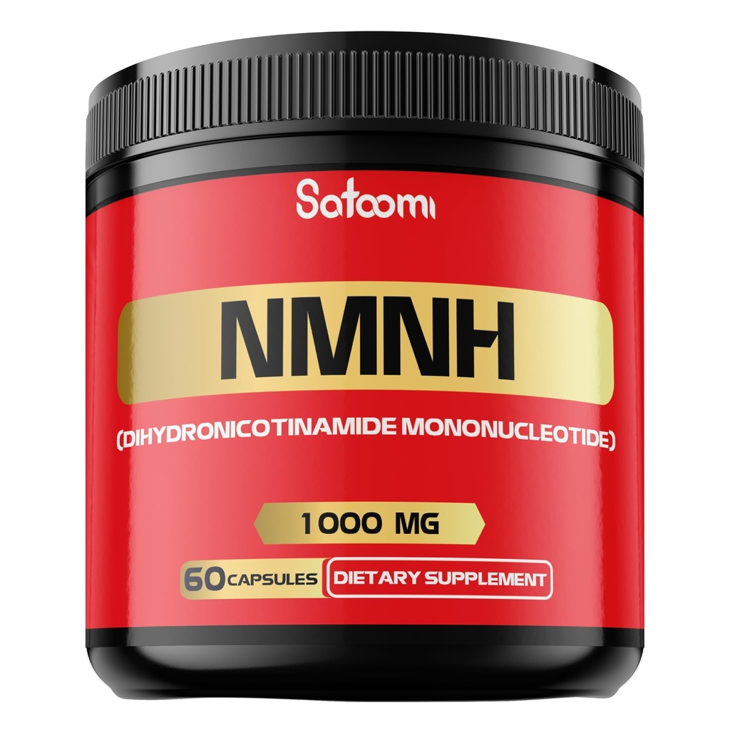 NMNH (Dihydronicotinamide Mononucleotide) -NMN Supplement Alternatief - 1000mg per portie NAD supplement voor ondersteuning NAD - 60 capsules - 30 dagen levering