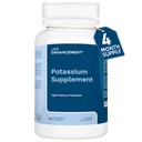 Life Enhancement High Absorptie Kaliumsupplement voor spier-, hersen- en botgezondheid - Geen additieven Hoge Potency Elemental Kalium Supplement is gemaakt in de VS (240 Capsules en 120 Servings)