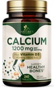 Calcium 1200 mg met vitamine D3 - Bone Health Supplement, Vitamine D & Calcium Supplementen voor vrouwen en mannen - Botsterkte, Tanden & Immune Ondersteuning, Nature's Calcium Pillen, gebotteld in de VS - 240 tabletten