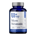 Utzy Naturals Micro Melatonine Low Dose Melatonine 250mcg met natuurlijke kersen Veilig voor kinderen Made in The USA 120 Tablets