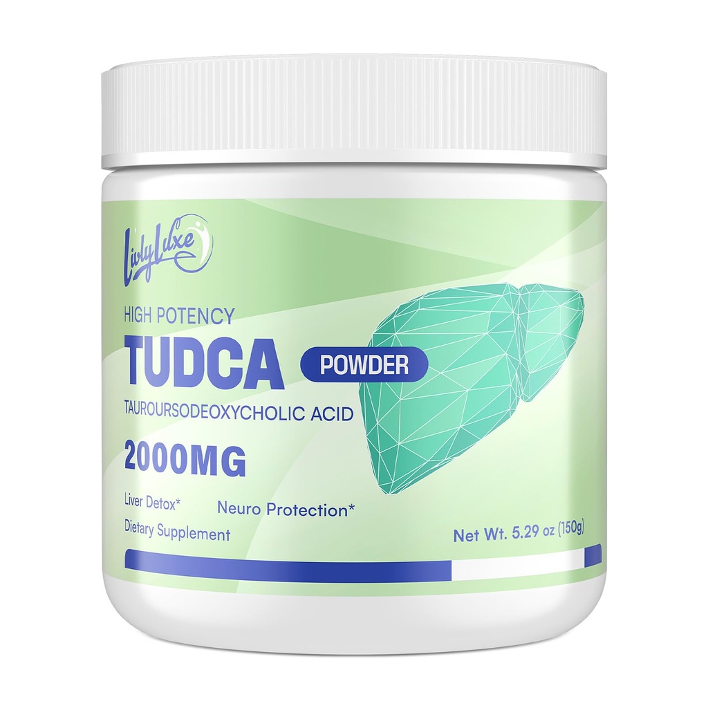 LivLyLuxe TUDCA Powder Lever Ondersteuning Supplement 