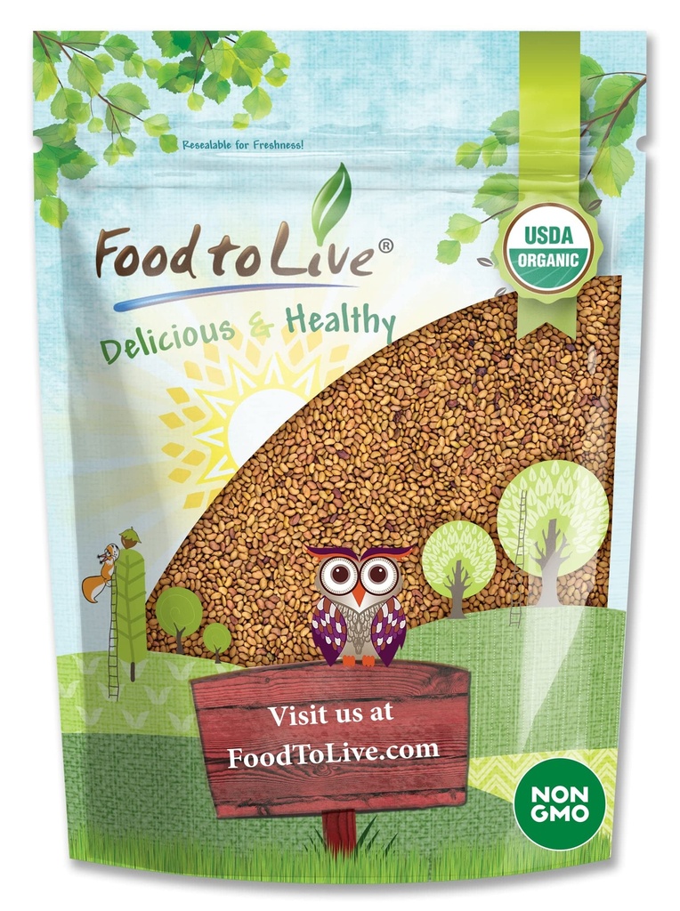 Live eten - Biologische Alfalfa Sprouting Seeds, 8 Ounces Non-GMO, Kosher, Sproutable, Raw