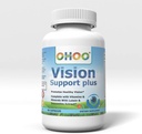 OHOO Vision Support Plus Supplement - met Lutein & Zeaxanthine- ondersteunt gezond zicht, gemaakt in de VS- 60 capsules