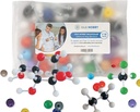 Oude Nobby 118-Piece Aanvullende Chemie Moleculaire Model Kit - Build 3D-structuren voor studie, onderwijs en Lab gebruik - Duurzame Atomen en Bonden, Gemakkelijke montage met draagbare opslag geval