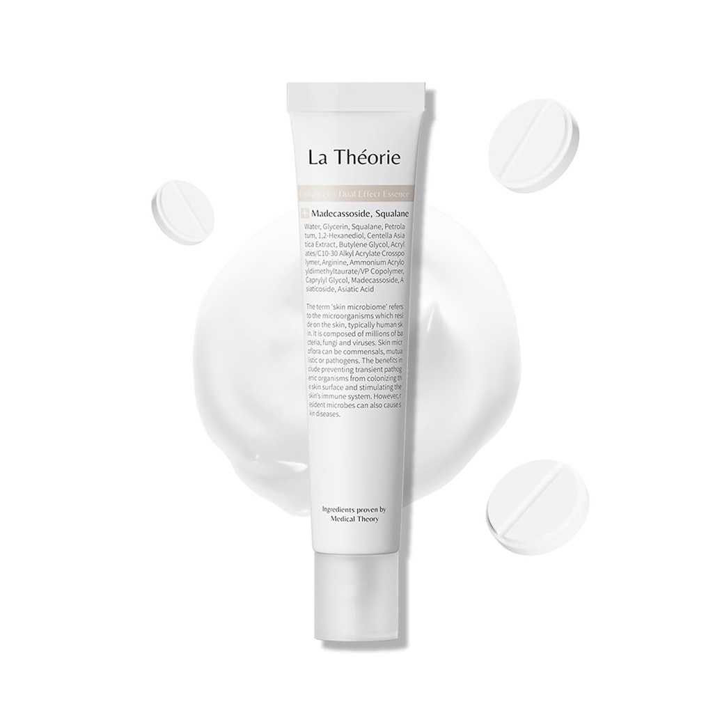 La Theorie Dual Effect (Cream) Essentie voor vervloekte huid met schimmel en kleine bultjes (Fatty Acid Free, 1,35 Fl Oz)