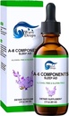 "Sleep Aid Drops Special Formula with Valerian Root, Melatonine, kamille, Lavendel, Rhodiola Rose, en vitamine B6 Slaapondersteuning