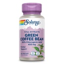 SOLARAY Guaranteed Potency Green Coffee Bean Extract, Veg Cap (Btl-Plastic) 400mg