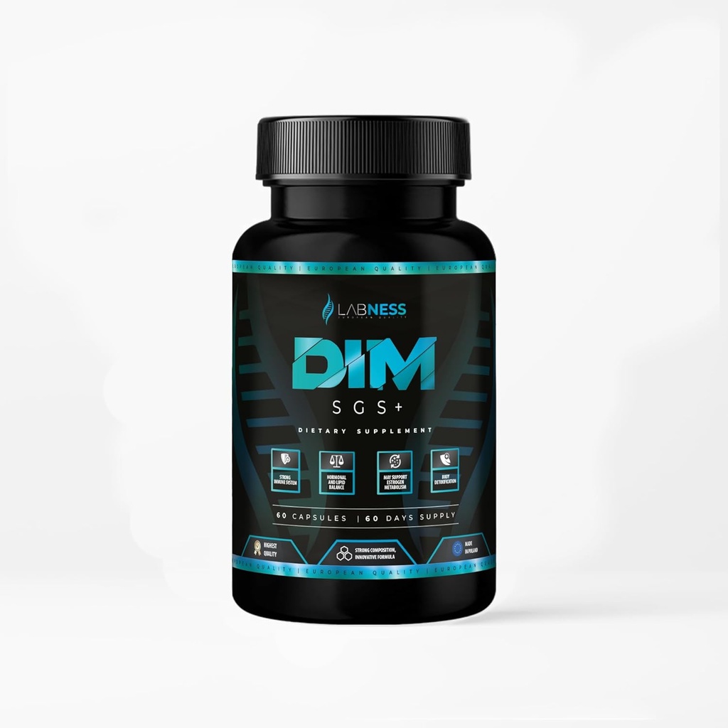 DIM SGS+, 60 capsules, hormoonbalans + ontgifting,