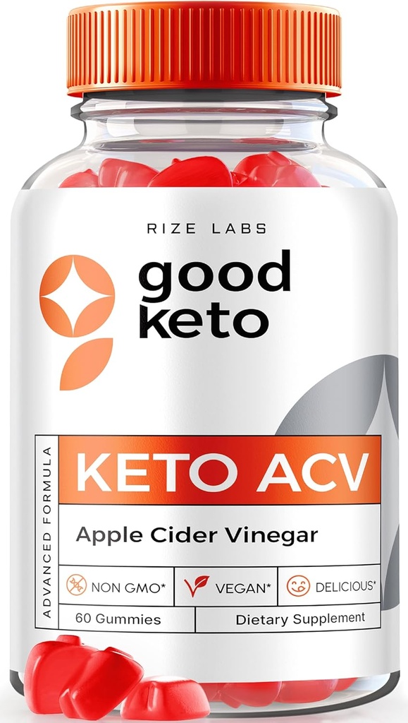 rize labs - Goede Keto ACV Gummies voor geavanceerde gewichtsverlies, Alle natuurlijke, Premium Formule, Apple Cider Vinegar Supplement (60 Gummies)