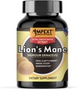 Leeuwen Mane Mushroom Extract - Premium Quality, Only Fruiting Bodys, Cognitive Functions, Memory & Focus, Immunity Booster, 90 Veg Caps.