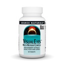 Bron Naturals Visual Eyes Dieetsupplement - Multi-Nutrient Complex met bosbessenextract, lipozuur en luteïne - 60 tabletten