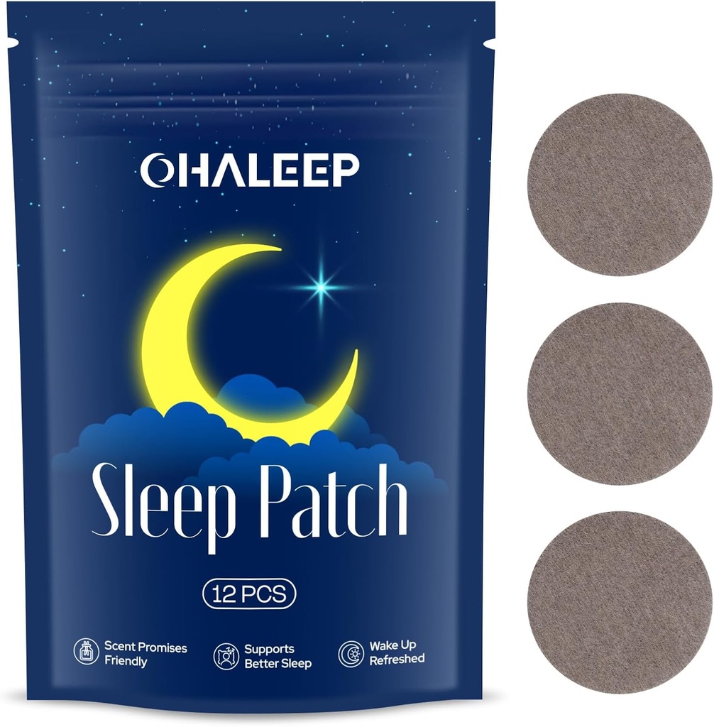 Slaap Patch Portable en comfortabel, slaap Patches voor volwassenen Extra sterkte Wake Up Verfrist, 12 Patches