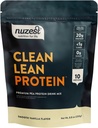 Nuzest - Pea Protein Powder - Clean Lean Protein, Premium Vegan Plant Based Protein Powder, Dairy Free, Glutenvrij, GGO Free Protein Shake, Smooth Vanilla, 8.8 oz