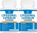1200MG Liposomal Luteoline Supplement - Maximale Absorptie, Antioxidant Boost voor The Brain 120 Capsules