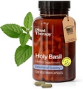 Plant Therapie Heilige Basil Capsules geproduceerd in de VS 4 Maand Supply ondersteunt emotionele stabiliteit, positieve stemming, bestrijding vermoeidheid & geestelijke spanning supplementen voor vrouwen & mannen 120 Vegetarische capsule