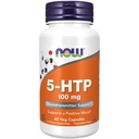 NOW Foods Supplements, 5-HTP (5-hydroxytryptofaan) 100 mg, Neurotransmitter Ondersteuning*, 60 Veg Capsules