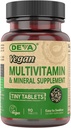 Deva Vegan Multivitamin & Mineral Supplement, Tiny Tablets, Easy to Swallow, 90 Tablets
