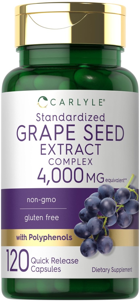 Carlyle Grape Seed Extract 4.000mg 