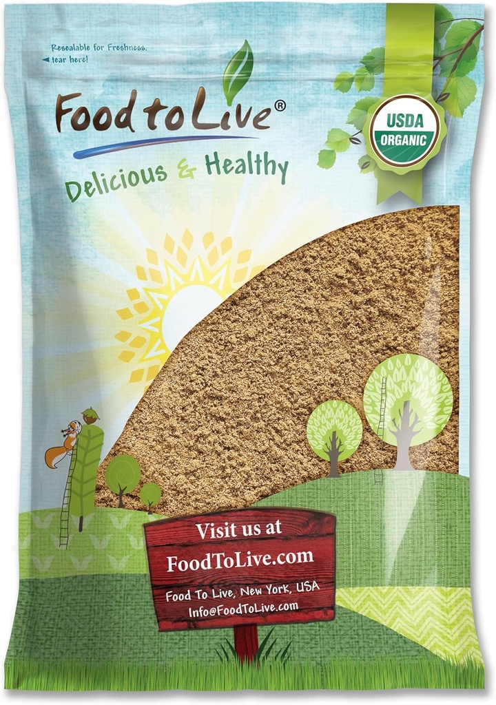 Food to Live - Organic Camu Camu Powder, 8 Pounds - Non-GMO, Kosher, Raw, Vegan Superfood, Bulk, Niet-Ir uitgestraald, Pure, Groot voor het bakken en drinken