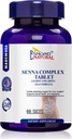 (3 Pack) Esmond Natural: Senna Complex Tablet - Lemon & Green Tea (Bowel Health, Cleansing & Regularity), GMP, natuurlijk product Assn gecertificeerd, Made in USA - 620mg, 180 tabletten