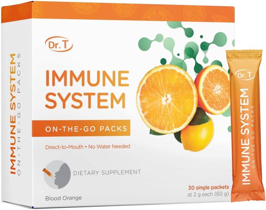 Dr. T On-The-Go Immuun Systeem Packs 