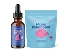 JoySpring SleepBerry Melatonine met vlierbessen en saffraan Gummies voor kinderen - Mood Support Supplement