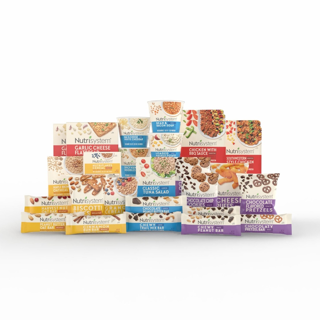 Nutrisystem® Kickstart Balanced 7-dagen gewichtsverlies Kit met 28 heerlijke maaltijden & snacks