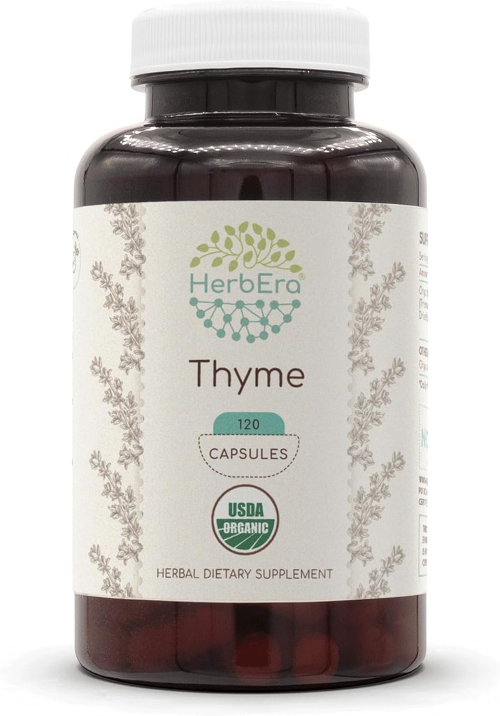 HerbEra Thyle USDA Biologische 120 Capsules 