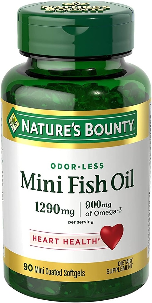 Visolie 1290 mg, Mini Odorless Softgels, 2 flessen (90 telling)