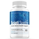 Sciatisoothe Supplement voor Sciatica, Sciati Soothe Zenuwgezondheid, Sciatisoothe Capsules Vitaminen, Sciatisoothe Geavanceerde Totale Wellness Ondersteuning Maximale sterkte Formule Made in USA (60 Capsules)