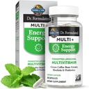 Garden of Life Dr. Formulated Multi+ Energy Support: Fermented Liposomal Multivitamine + Green Coffee Bean Extract, Rhodiola & Probiotica - Boost Energy, Support Digestie & Immune Health, 30 Capsules
